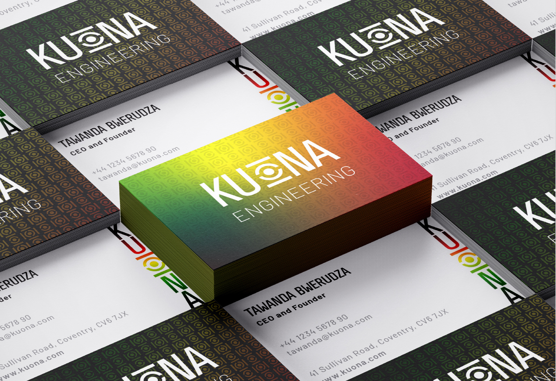 Kuona Business cards